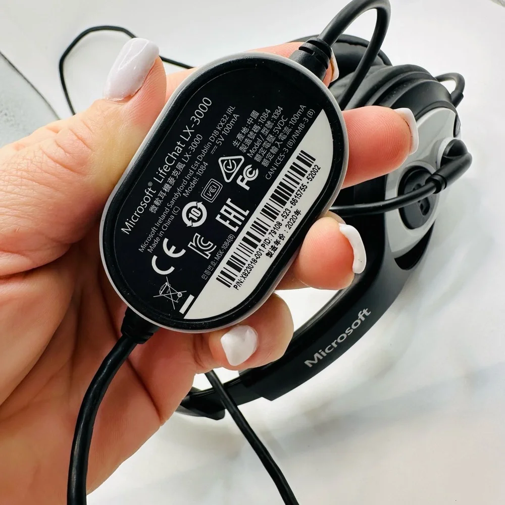 Microsoft Black LifeChat LX-3000 Headset